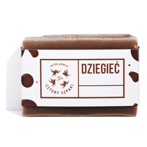 Dziegieć - naturalne mydło dziegciowe na problemy skórne, Cztery Szpaki, 110 g