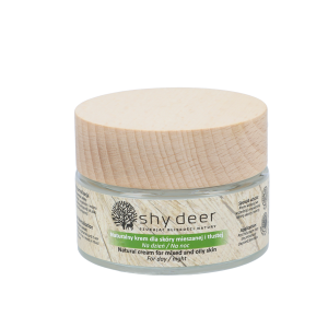 Naturalny krem dla skóry mieszanej i tłustej - próbka 3 ml, Shy Deer