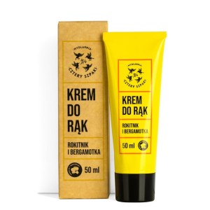 Krem do rąk Rokitnik i bergamotka - Cztery Szpaki, 50 ml
