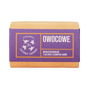Owocowe - naturalne mydło w kostce, Cztery Szpaki, 110 g