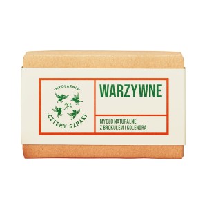 Warzywne - naturalne mydło w kostce, Cztery Szpaki, 110 g