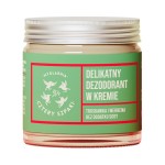 Naturalny dezodorant w kremie - Truskawka i Werbena magnezowy, Cztery Szpaki, 60 ml