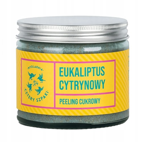 Eukaliptus Cytrynowy - peeling cukrowy