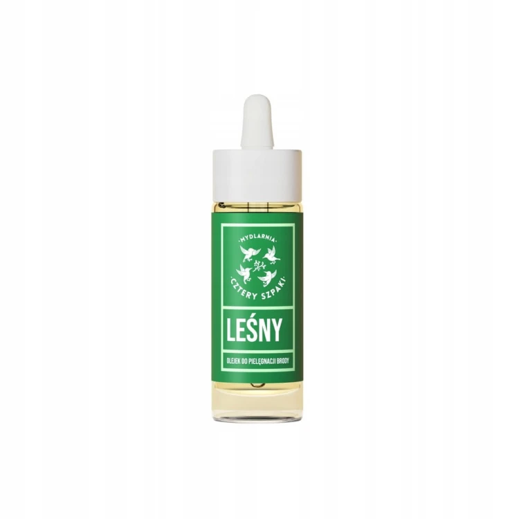 Cztery Szpaki Leśny Olejek do pielęgnacji brody, nawilżenie, 30 ml