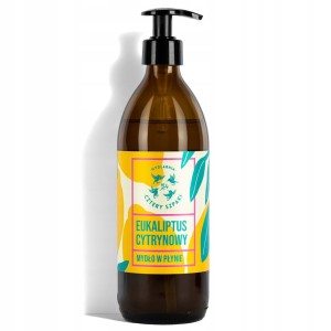 Naturalne mydło w płynie Eukaliptus Cytrynowy Mydlarnia 4 Szpaki 500 ml