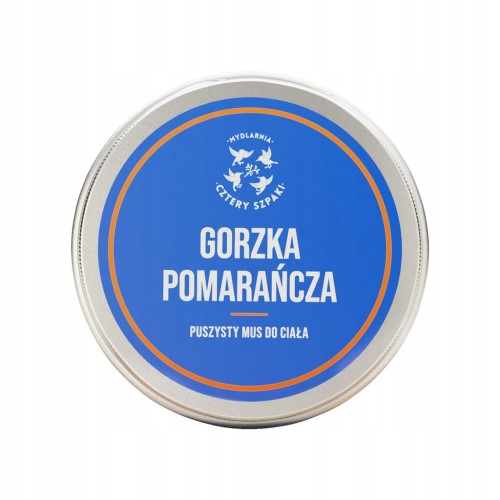 Gorzka pomarańcza – puszysty mus do ciała | 150 ml | 4 Szpaki