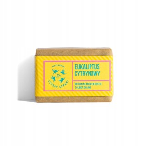 Cztery Szpaki naturalne mydło w kostce eukaliptus cytrynowy 110 g