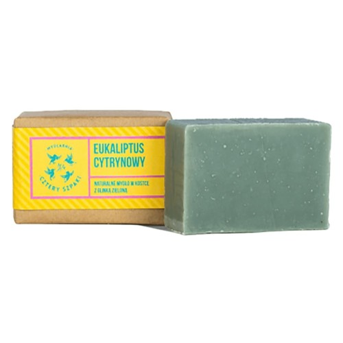 Cztery Szpaki naturalne mydło w kostce eukaliptus cytrynowy 110 g