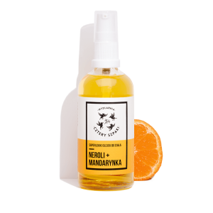 Neroli i Mandarynka - superlekki naturalny olejek do ciała, Cztery Szpaki, 100 ml
