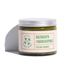 Rozmaryn i Mandarynka - naturalny peeling cukrowy, Cztery Szpaki, 250 ml