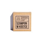 Naturalny detoksykujący szampon do włosów w kostce, Cztery Szpaki, 75 g