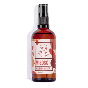 Naturalny olejek do masażu – Miłość, Cztery Szpaki, 100 ml