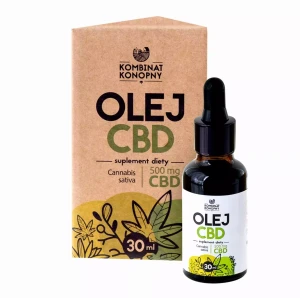 Olej CBD, 500 mg CBD, 30 ml