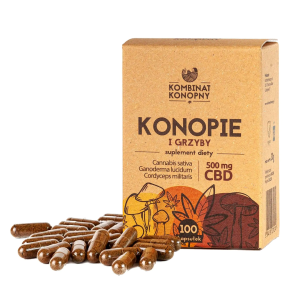 Konopie i grzyby 100 x 5 mg CBD