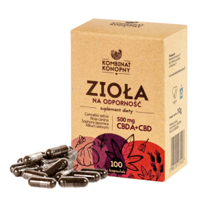 Zioła na odporność 100 x 5 mg CBD