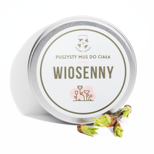 Wiosenny naturalny mus do ciała, cytrusowo-kwiatowy, Cztery Szpaki, 150 ml