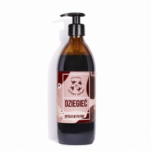 Dziegieć - naturalne mydło w płynie na problemy skórne, Cztery Szpaki, 500 ml