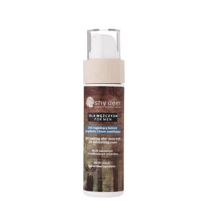 2w1 Naturalny łagodzący męski balsam po goleniu i krem nawilżający - 100 ml, Shy Deer