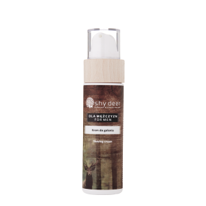 Naturalny krem do golenia dla mężczyzn, pielęgnacja męska - 100 ml, Shy Deer