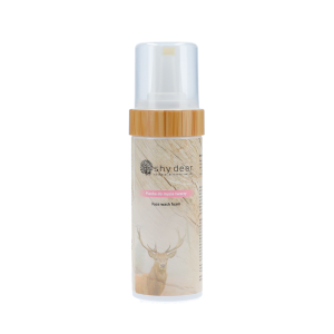 Naturalna pianka do mycia twarzy, tropikalny zapach - 150 ml, Shy Deer