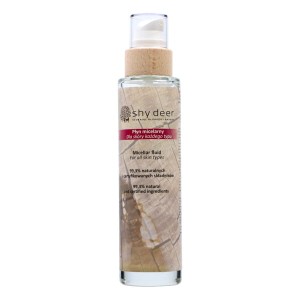 Naturalny płyn micelarny, łagodny - 200 ml, w szkle, Shy Deer